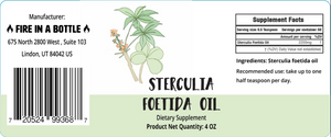 Sterculia Oil 4 Oz, In stock - shipping NOW!